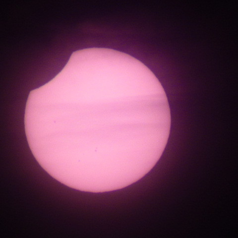 部分日食　2011．6．2