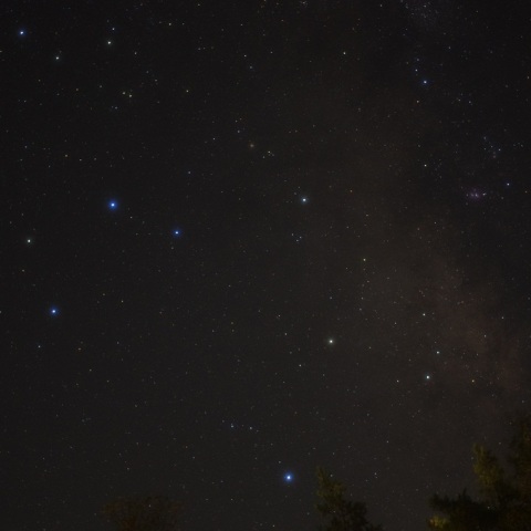 南斗六星と天の川