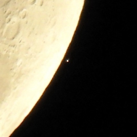 2017年4月1日 19時44分 アルデバラン蝕