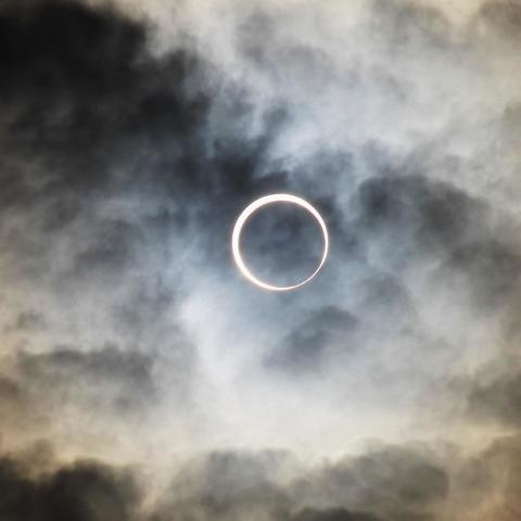 金環日食2012　於 東かがわ