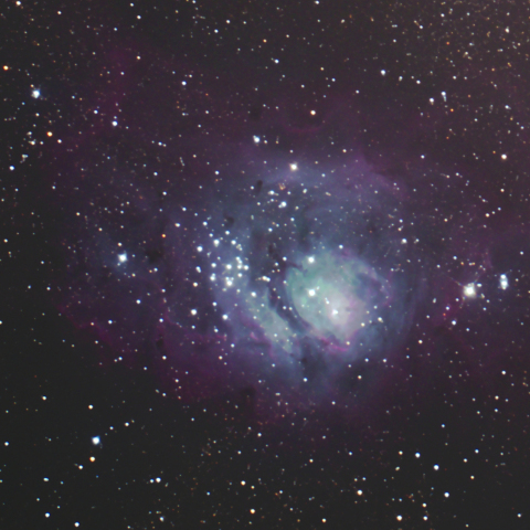 いて座M8干潟星雲