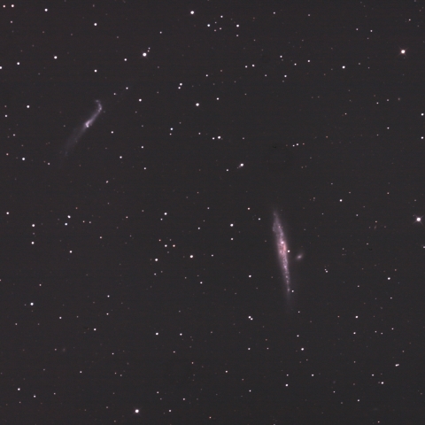 NGC4631とNGC4656