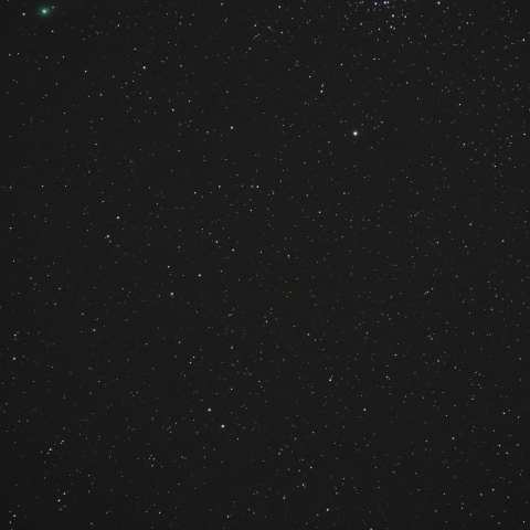 大阪で撮ったラブジョイ彗星