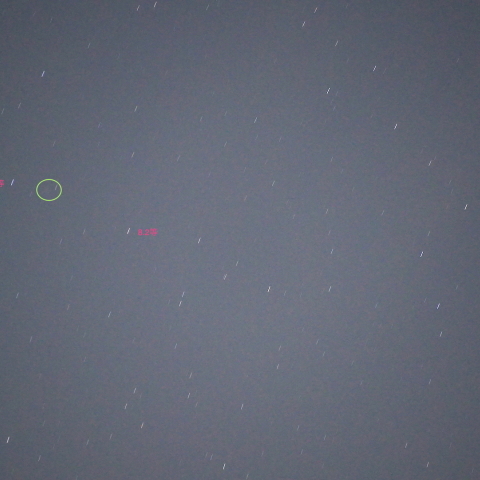 かすかなラブジョイ彗星