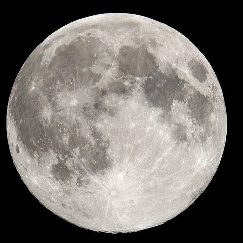 南方のスーパームーン