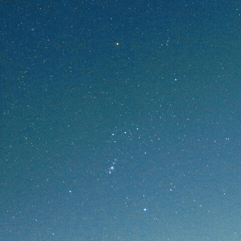 正月のオリオン座