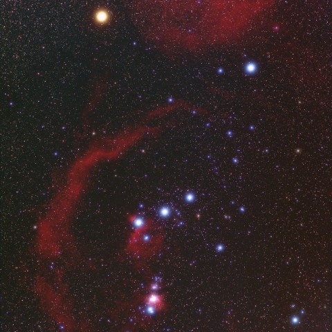 オリオン座とバーナードループ