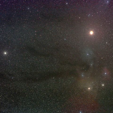 アンタレス付近（火星・土星・アンタレスの饗宴）