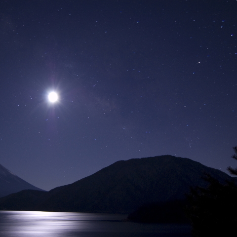 月と富士と夏星座と…（３）