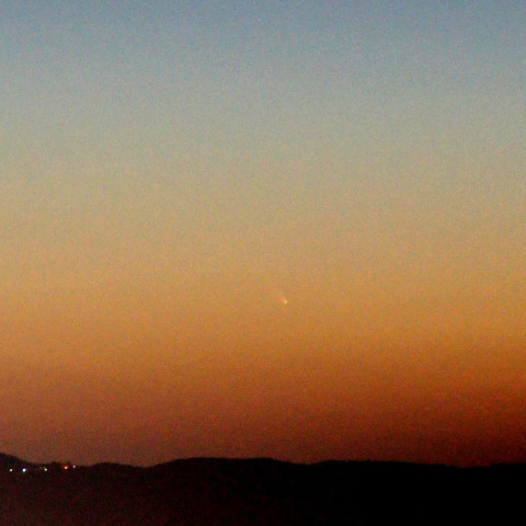 3月11日のパンスターズ彗星（C/2011 L4）