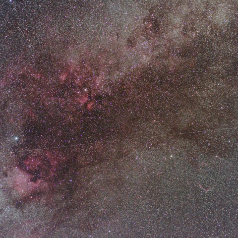 はくちょう座の散光星雲