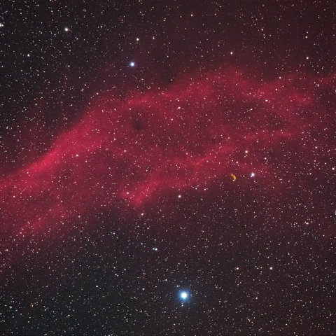 カリフォルニア星雲　NGC1499