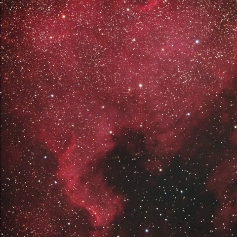 北アメリカ星雲　NGC7000