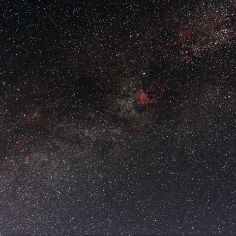 はくちょう座からケフェウス座