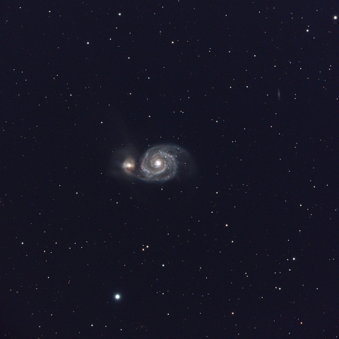 M51　子持ち銀河