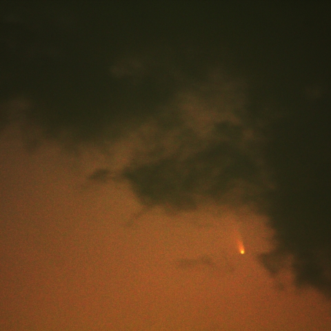 撮れた！パンスターズ彗星