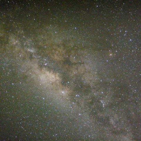 ケニア　赤道直下で見る銀河