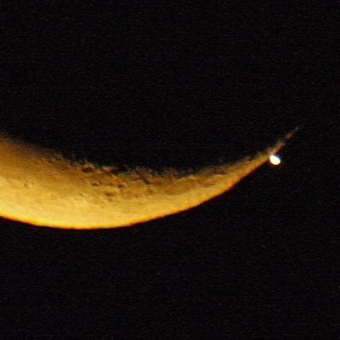 金星食　第１接触