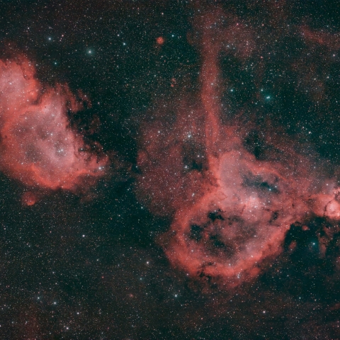 ハート星雲とソウル星雲