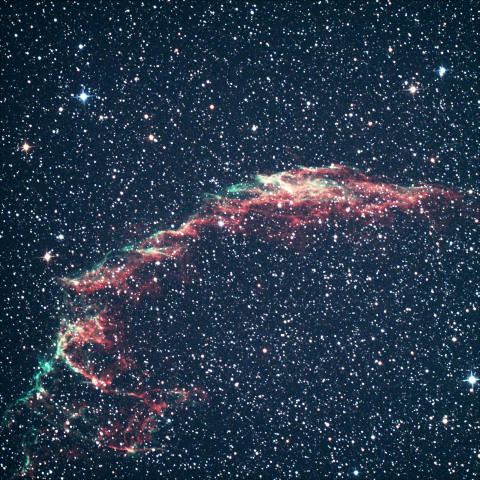 CBPで撮ったNGC6992：網状星雲（東）