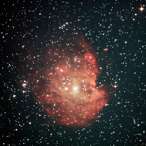 CBPで撮ったNGC2174：モンキー星雲