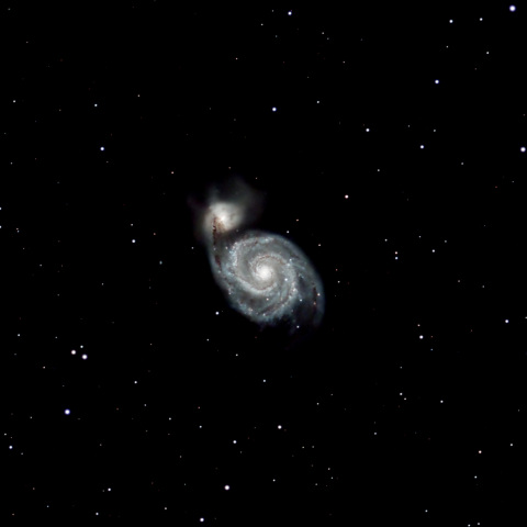 M51：子持ち銀河