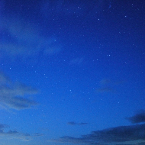 夜明け直前のカノープス