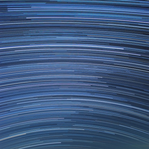 奥琵琶湖から望むカノープスの出から入りまで。