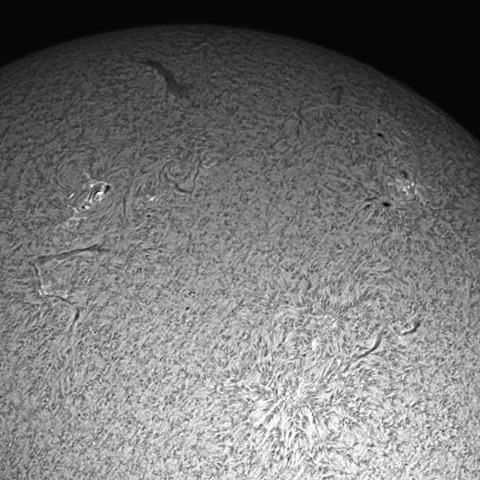 １１月１０日・Ｈα太陽模様