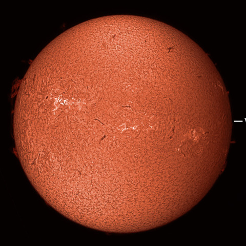 ２月１日の太陽