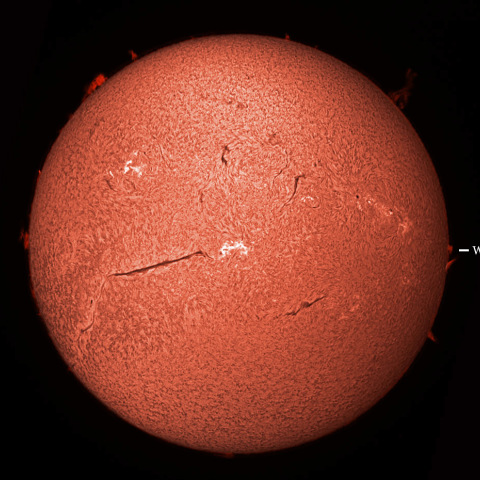 ２月７日の太陽
