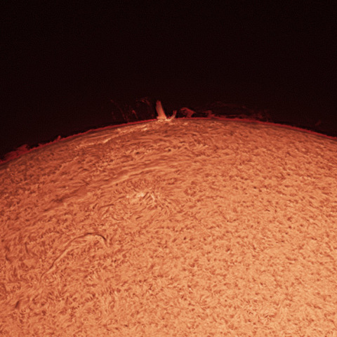 9月12日の太陽リム