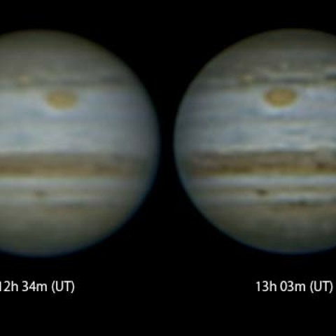 １０月１日の木星