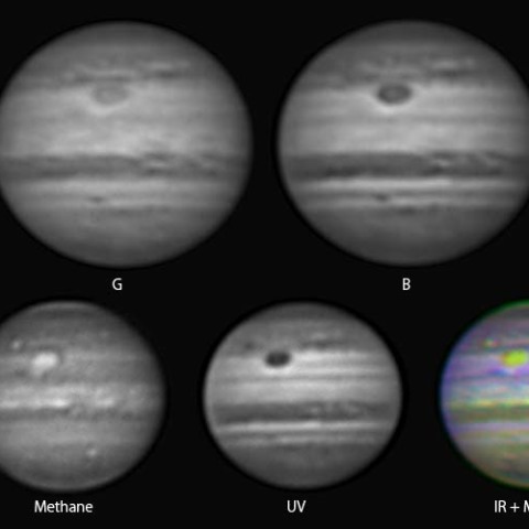 10月6日の木星　(単色光)