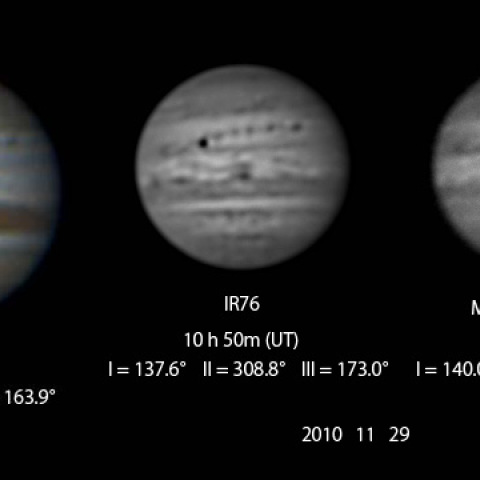 11月29日の木星