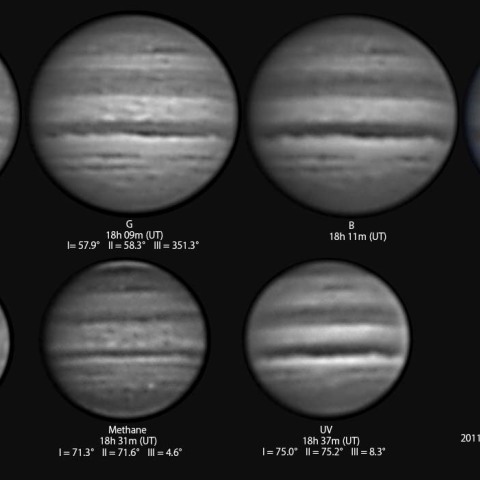 単色光による木星　(8/15)