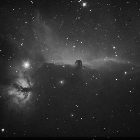 Hαによる馬頭星雲