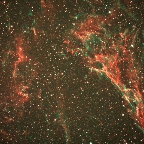 網状星雲（中央部）