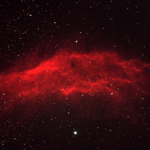 NGC1499 カリフォルニア星雲（ペルセウス座）