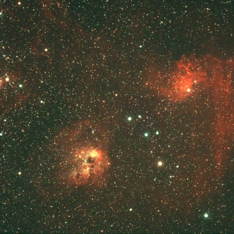 おたまじゃくし星雲  勾玉星雲