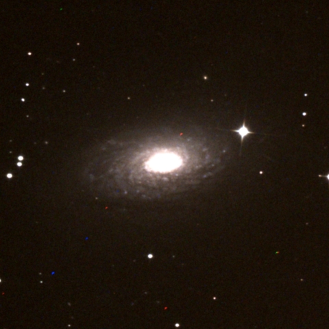 M63(ひまわり銀河）