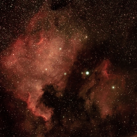 北アメリカ星雲 ペリカン星雲