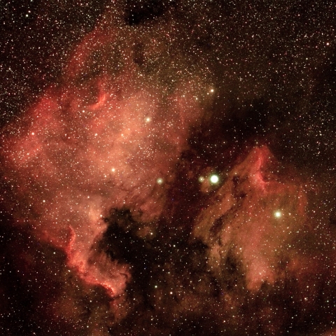 北アメリカ星雲 ペリカン星雲