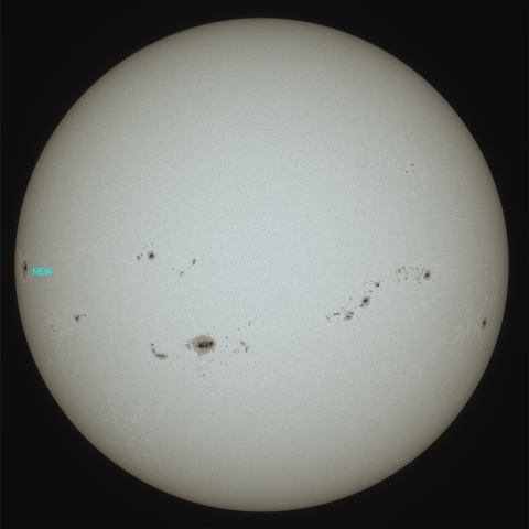 にぎやか太陽 NEW黒点