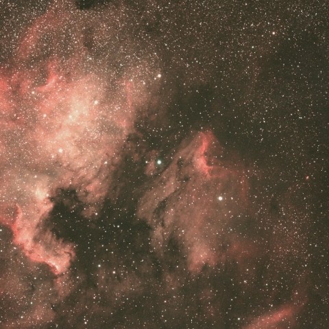 北アメリカ星雲 ペリカン星雲 