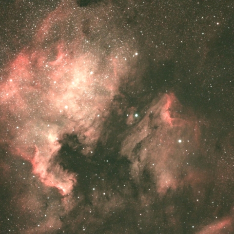 北アメリカ星雲 ペリカン星雲 