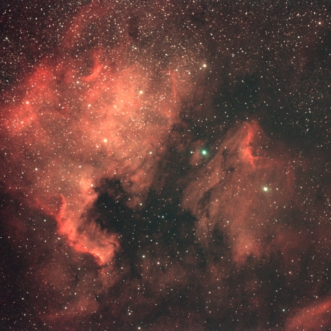 北アメリカ星雲 ペリカン星雲