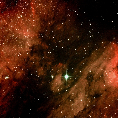 北アメリカ星雲　ペリカン星雲