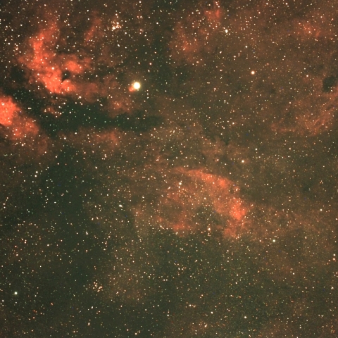  サドルからクレセント星雲 