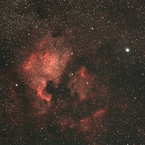 北アメリカ星雲 ペリカン星雲